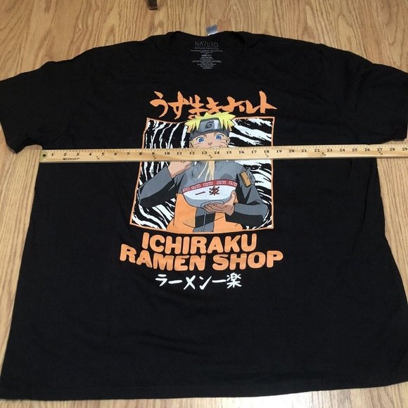 Naruto Shippuden Men's Ichiraku Ramen Shop Graphic T-Shirt size small 3XL - Picture 5 of 8